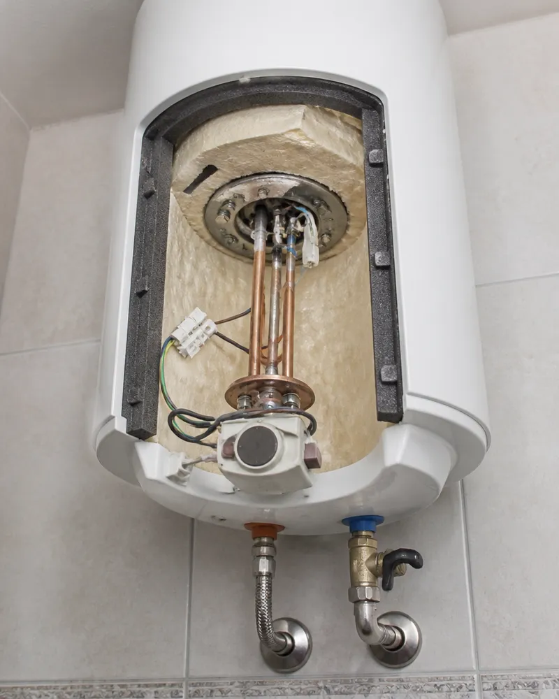 No hot water in Santiago de la Ribera